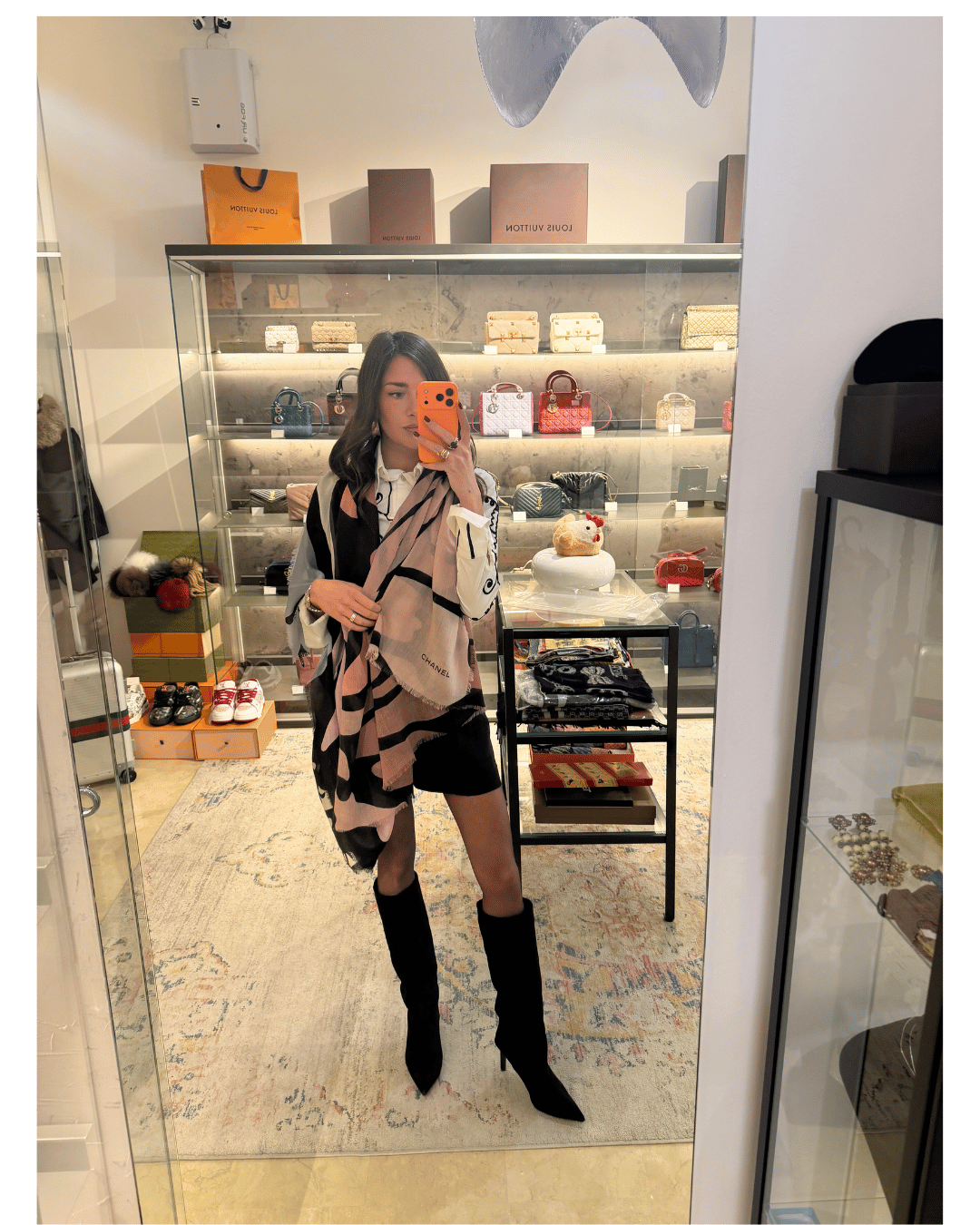 STOLA CHANEL FANTASIA CAMOUFLAGE