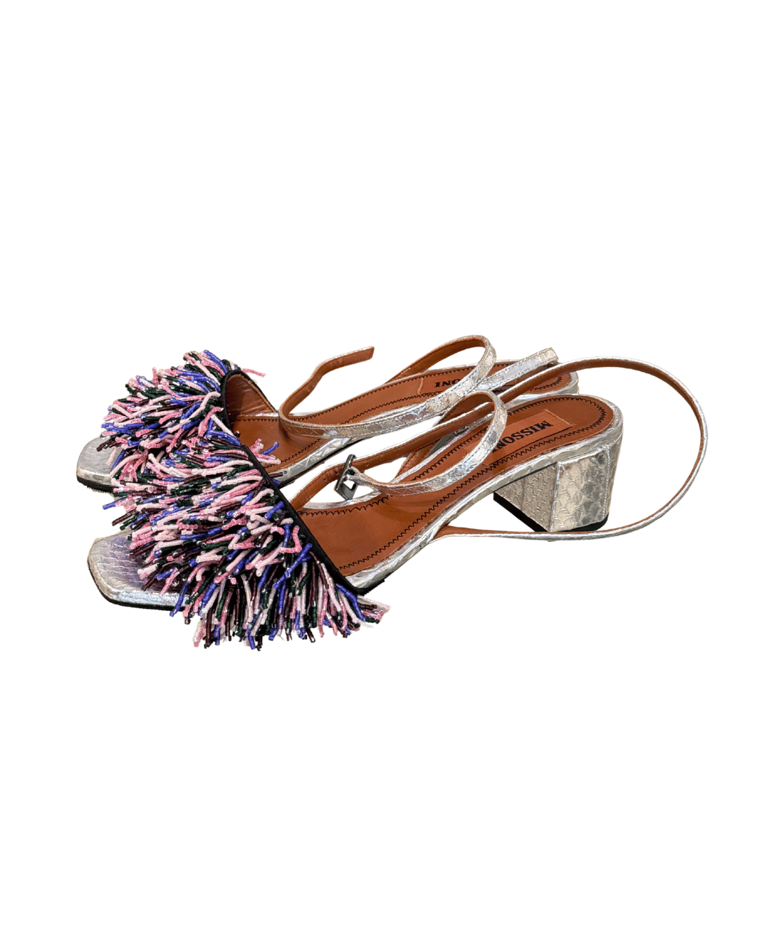 SANDALI MISSONI FILAMENTI MULTICOLOR Nr 37