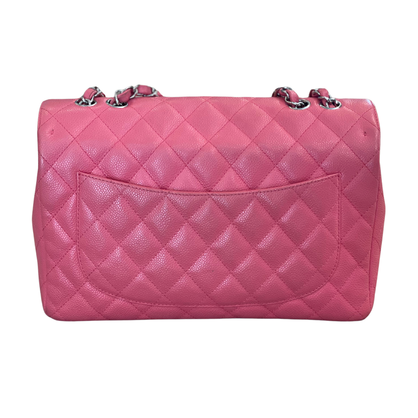 CHANEL CLASSIC FLAP JUMBO ROSA