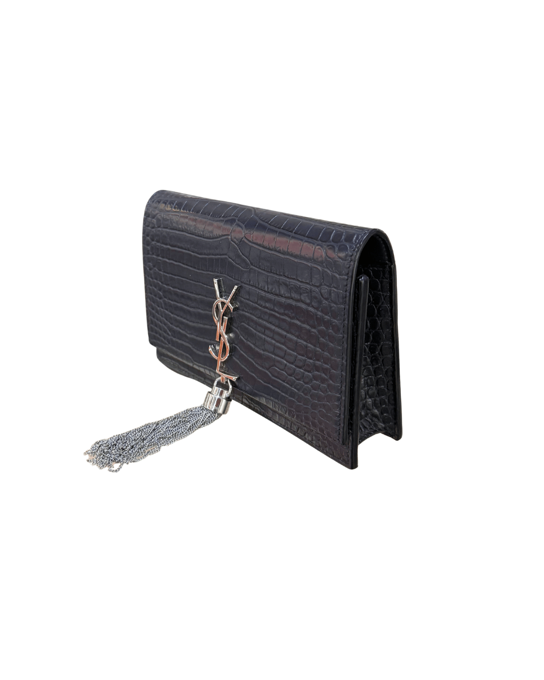 WOC YSL STAMPA COCCO BLU NAVY