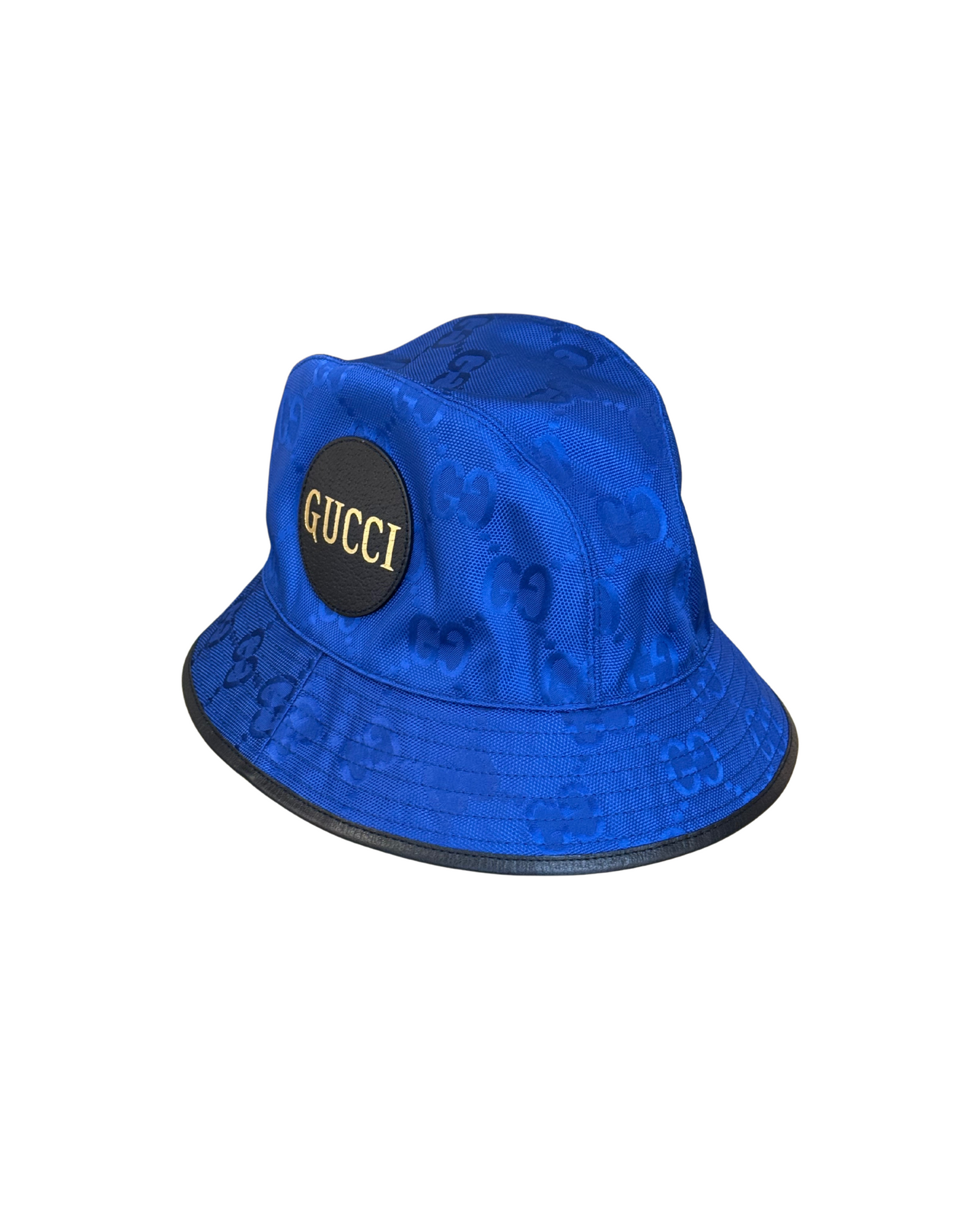 CAPPELLO PESCATORA GUCCI BLU ELETTRICO