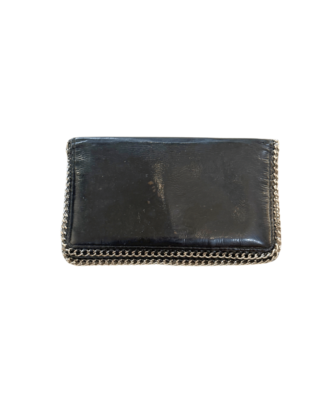 PORTAFOGLIO CHANEL PELLE VERNICIATA NERA