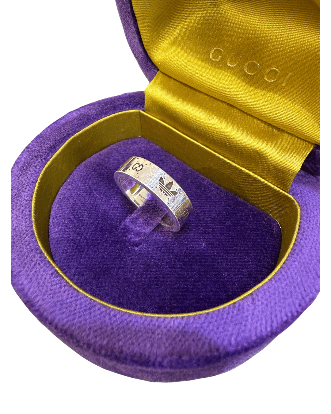 ANELLO GUCCI X ADIDAS ARGENTO 925