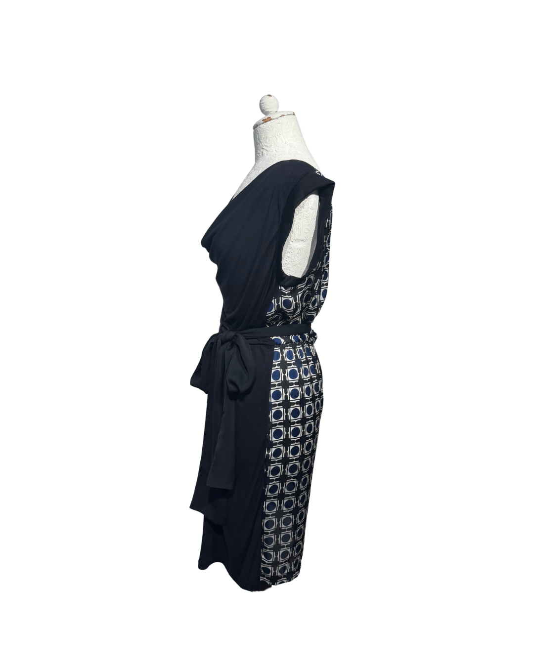 ABITO WEEKEND MAXMARA BLU E NERO Tg 40