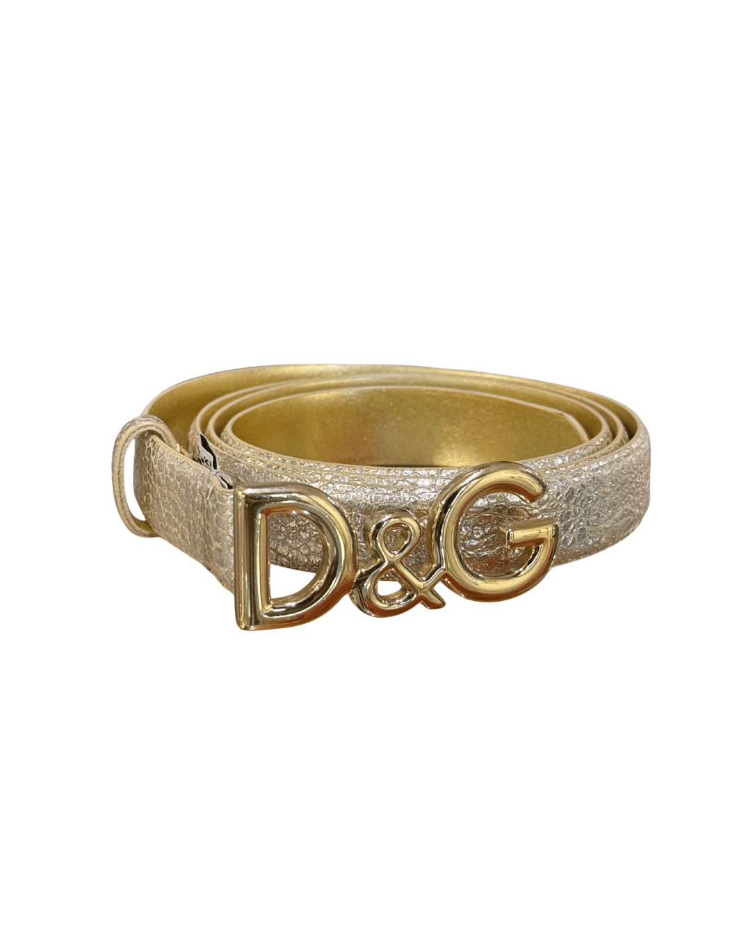 CINTURA D&G DORATA