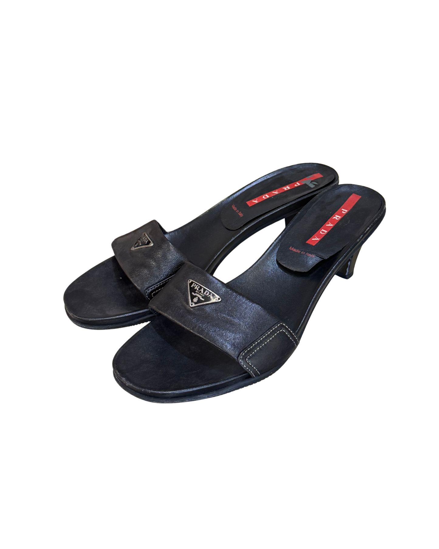 PRADA MULES NERE