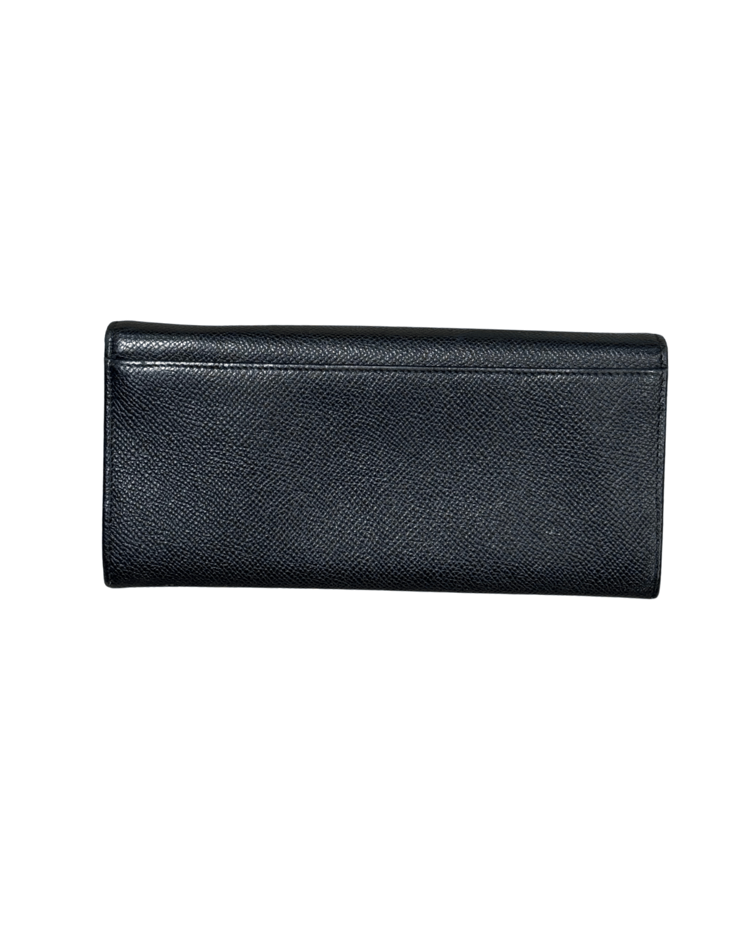 PORTAFOGLIO CONTINENTAL D&G PELLE MARTELLATA NERA