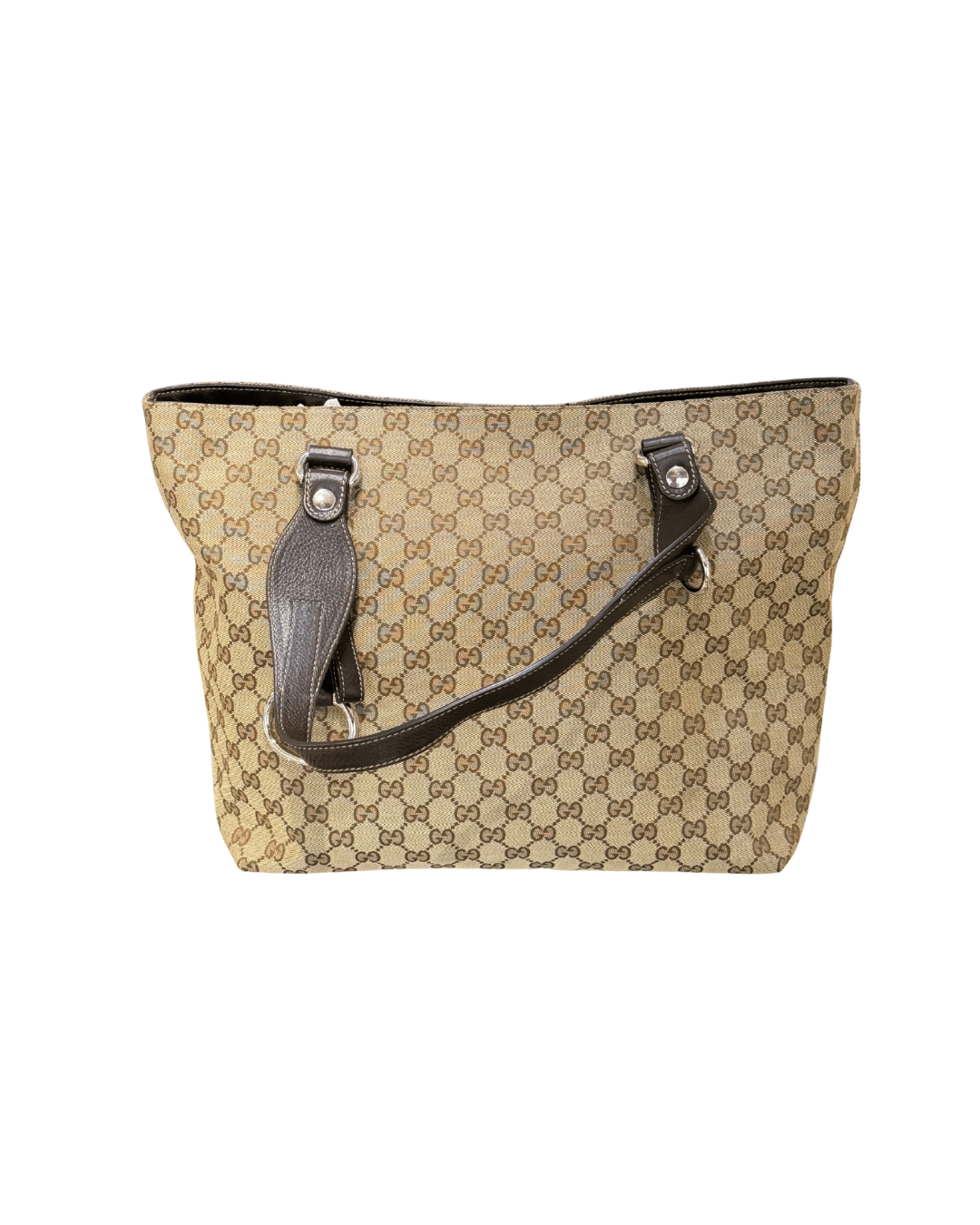 SHOPPER GUCCI GG SUPREME CON CHARM STAFFA