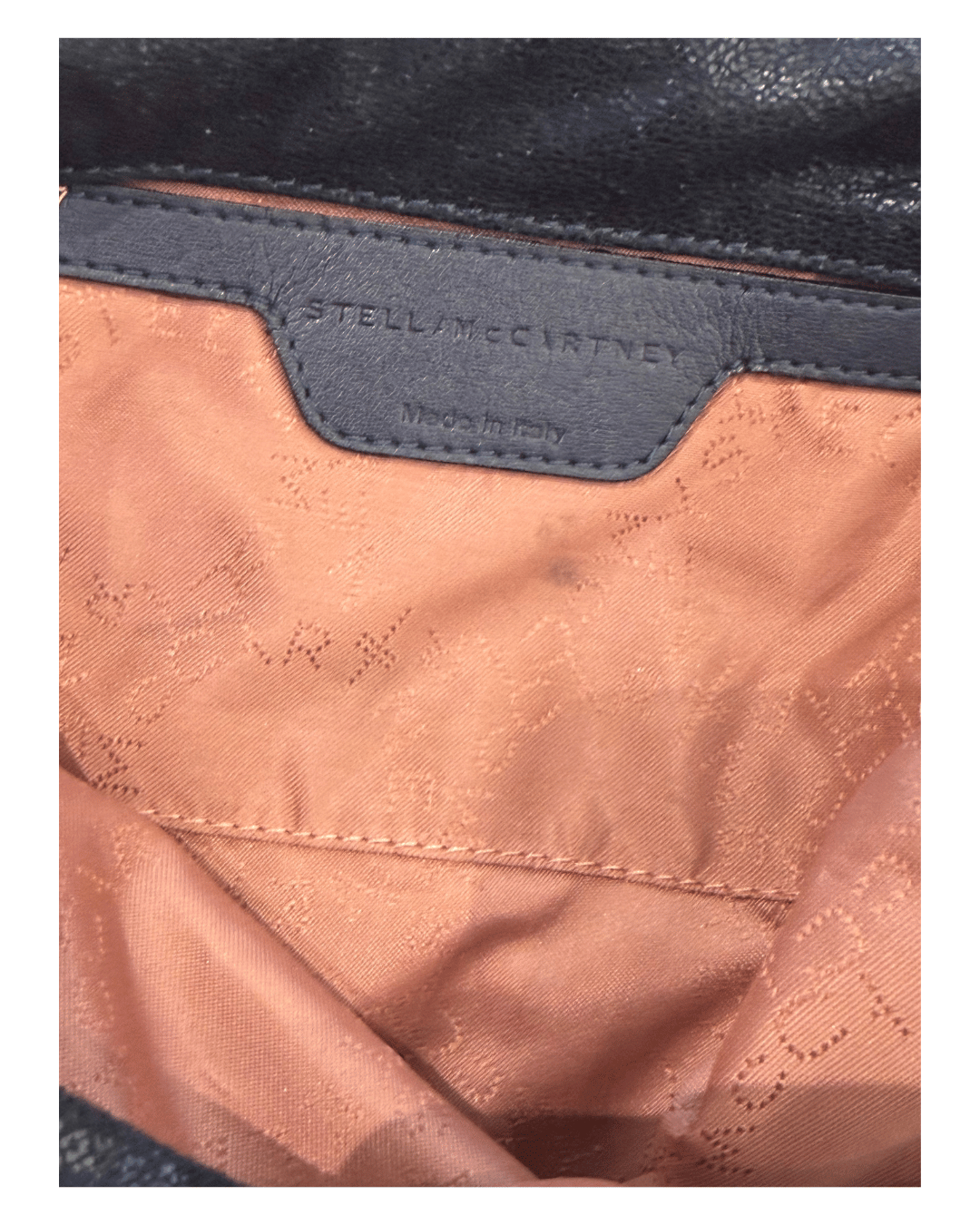 MINI STELLA MCCARTNEY FALABELLA BLU NAVY