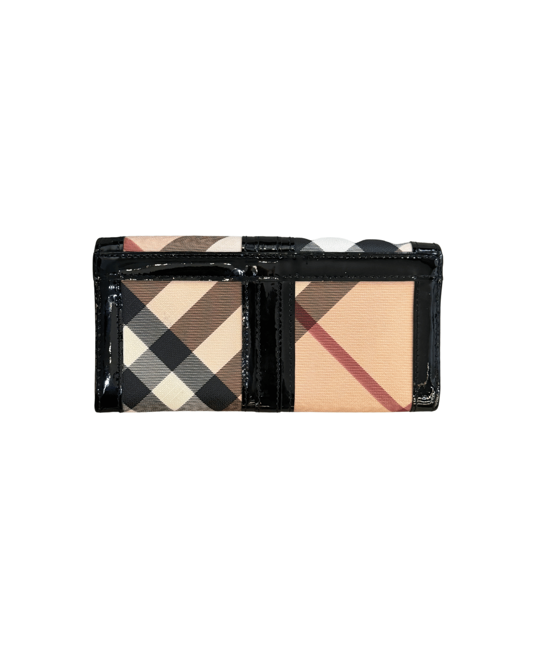 PORTAFOGLIO BURBERRY RIFINITURE PELLE NERA