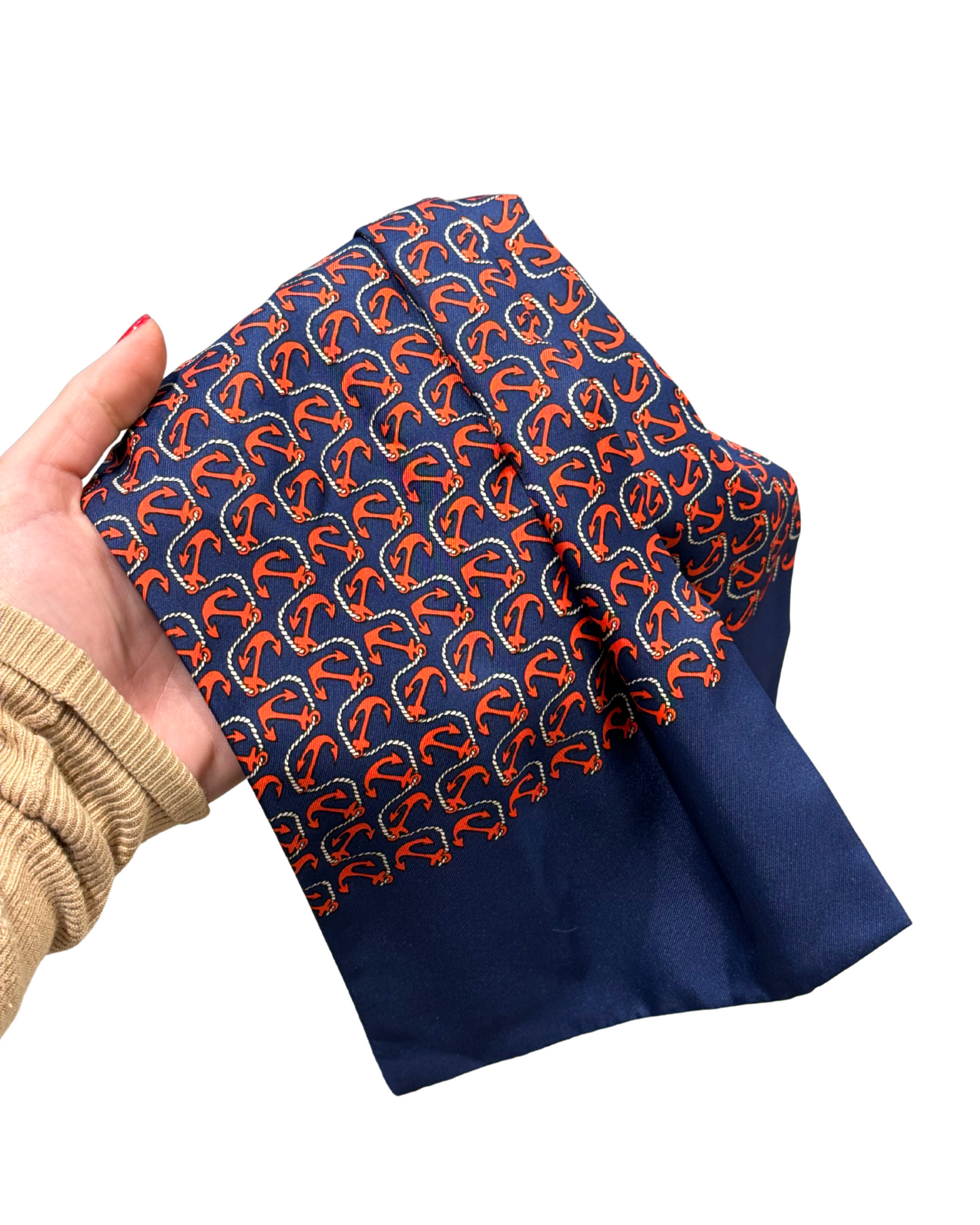 ASCOT HERMES SETA BLU