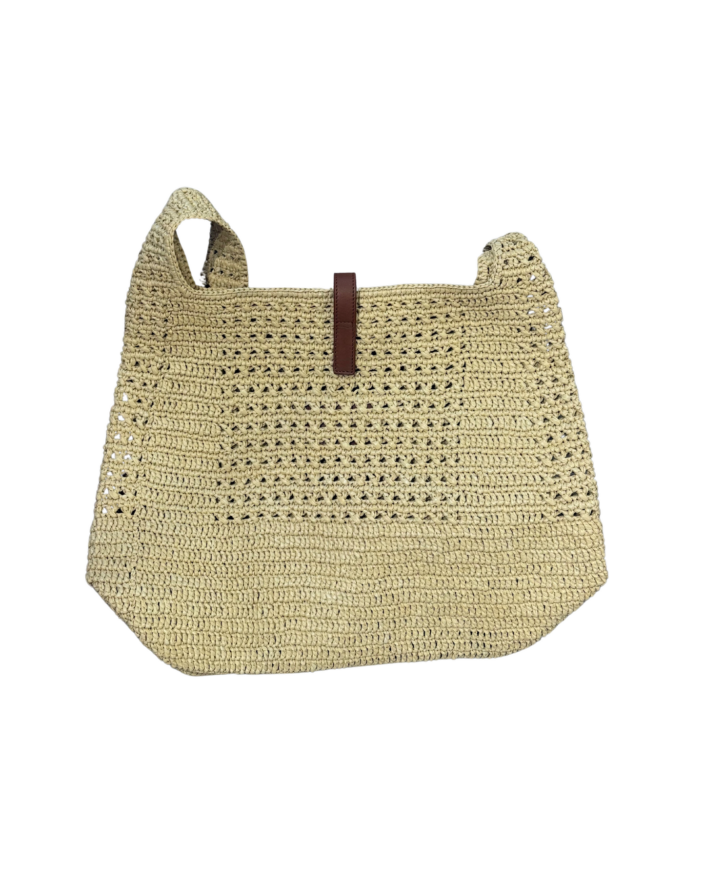 YSL IN RAFFIA INTRECCIATA