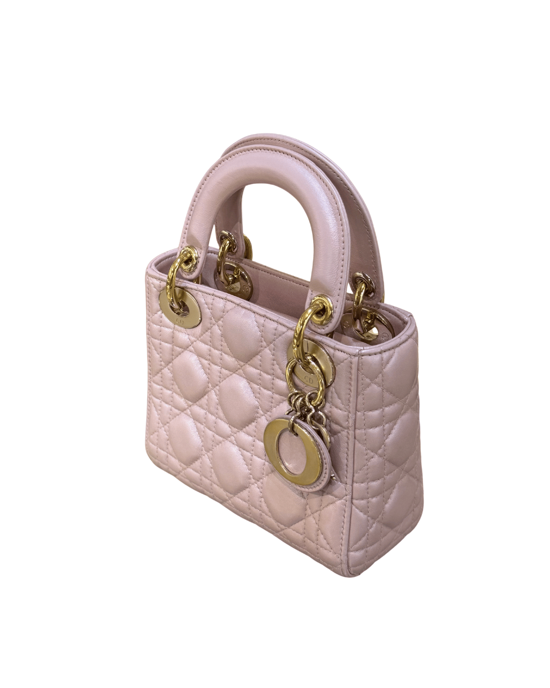 MINI LADY DIOR ROSA PERLA