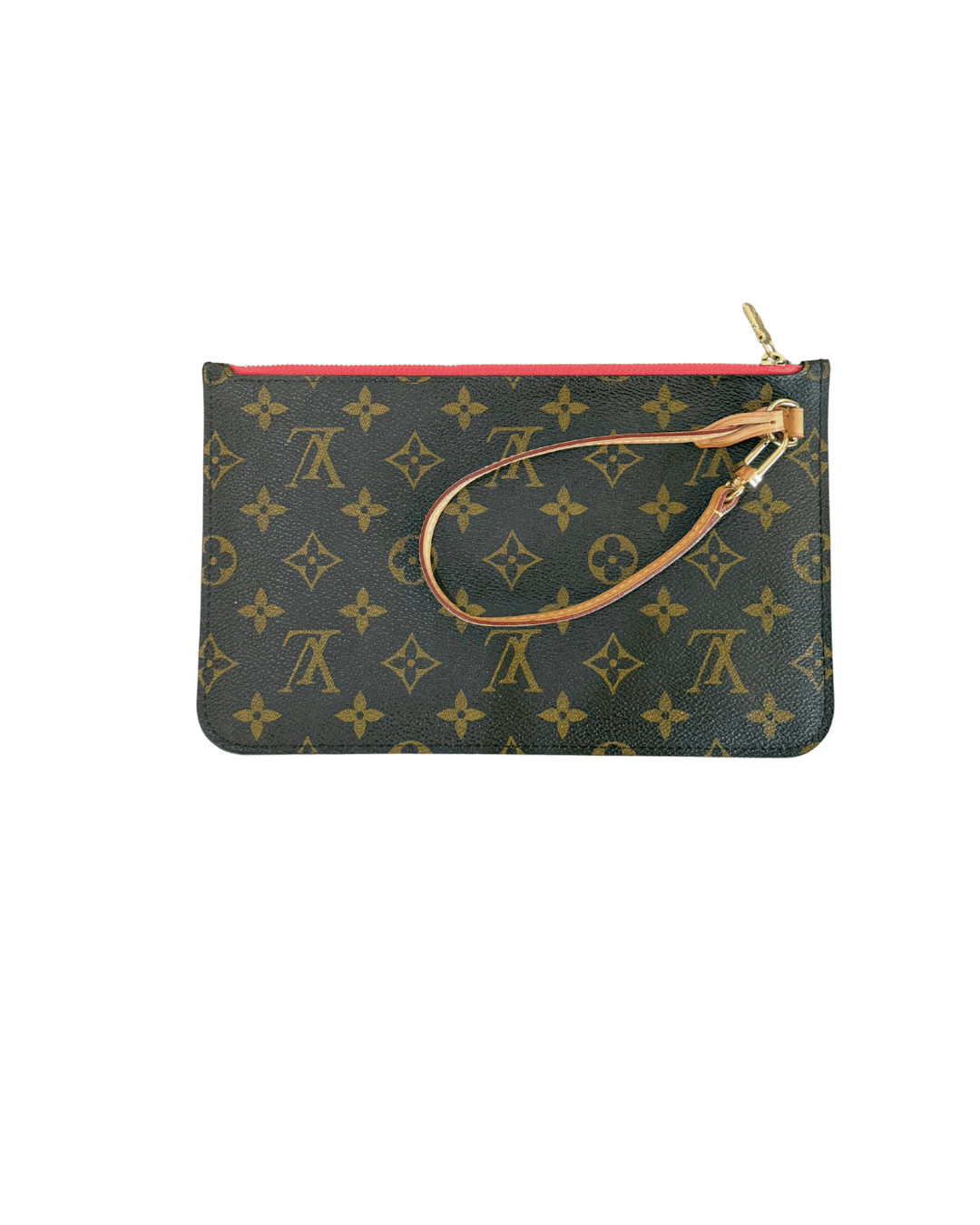 POCHETTE LOUIS VUITTON PIATTA INTERNO ROSA ACCESO