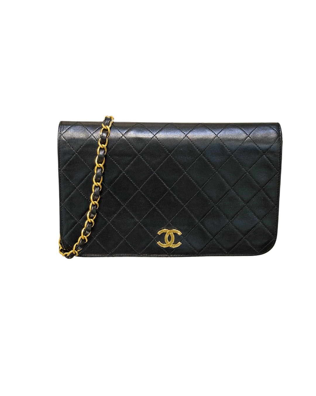 POCHETTE CHANEL VINTAGE TIMLESS NERA