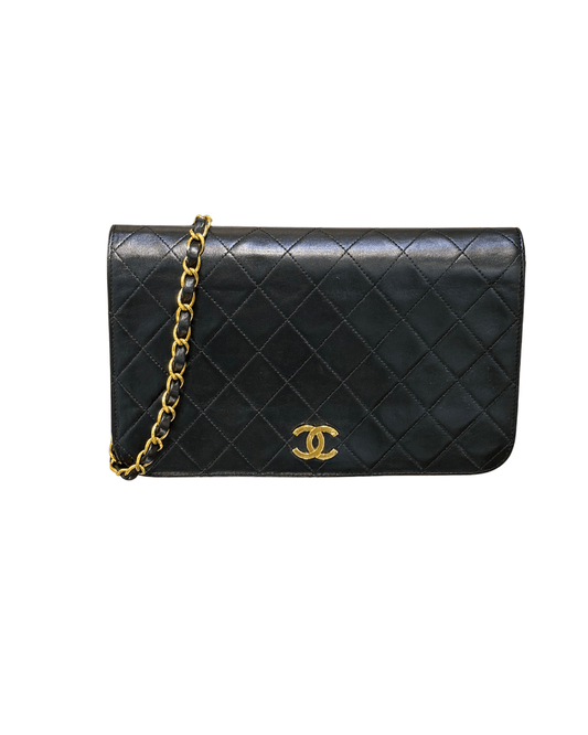 POCHETTE CHANEL VINTAGE TIMLESS NERA