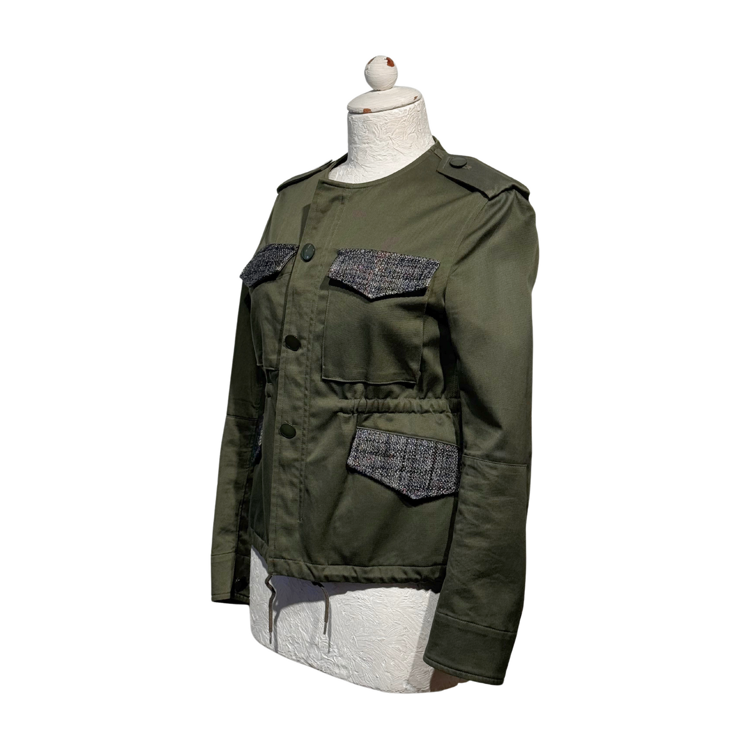 GIACCA GOLDEN GOOSE VERDE