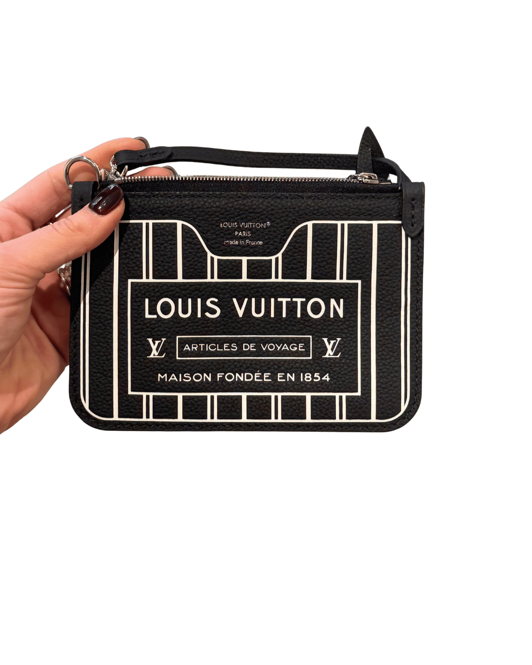 NEVERFULL BB INSIDE OUT BLACK LOUIS VUITTON