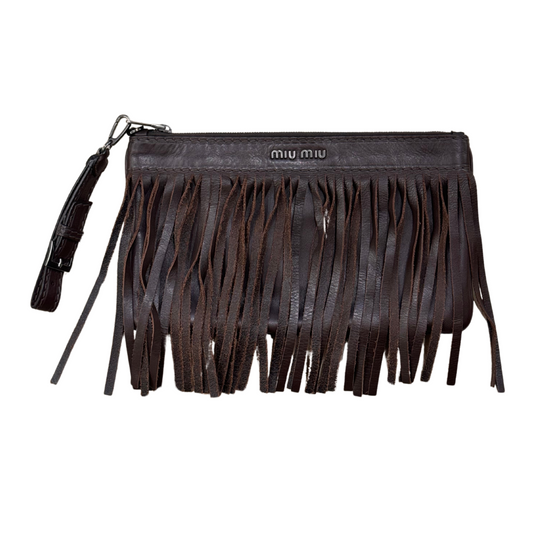 POCHETTE MIUMIU FRANGE