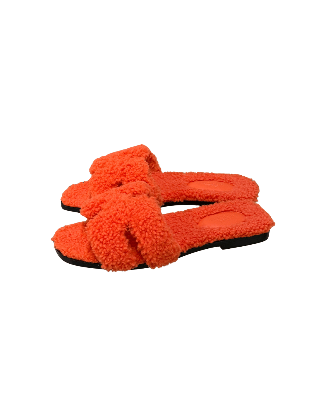 SANDALI ORAN SHEARLING ARANCIONI Nr 37