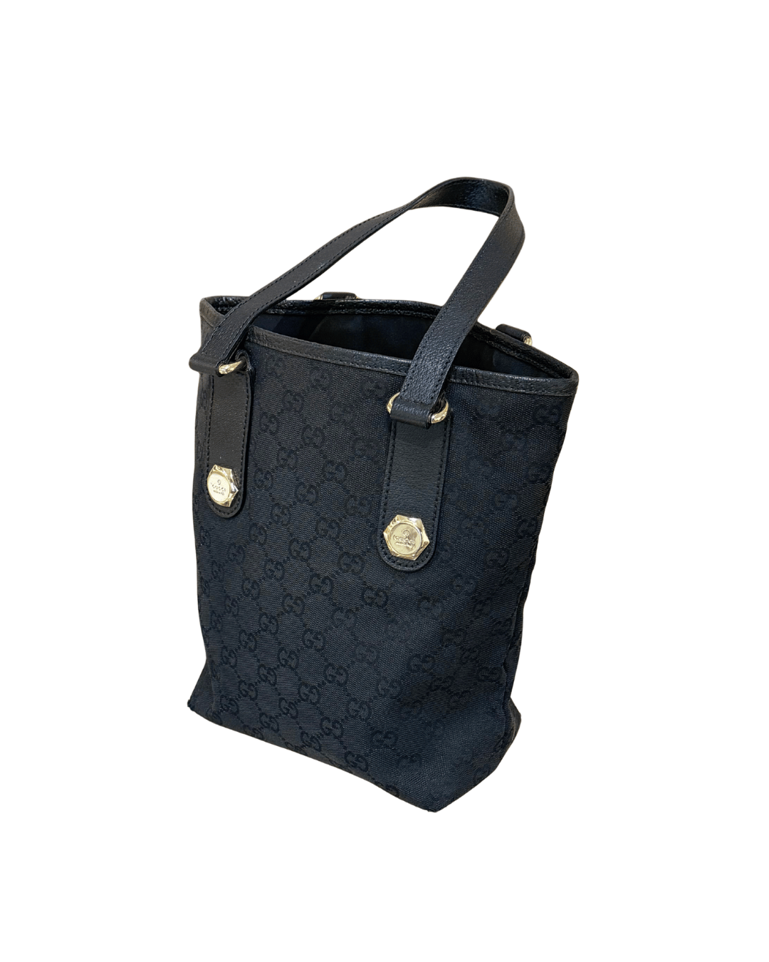 GUCCI SECCHIELLO TESSUTO NERO