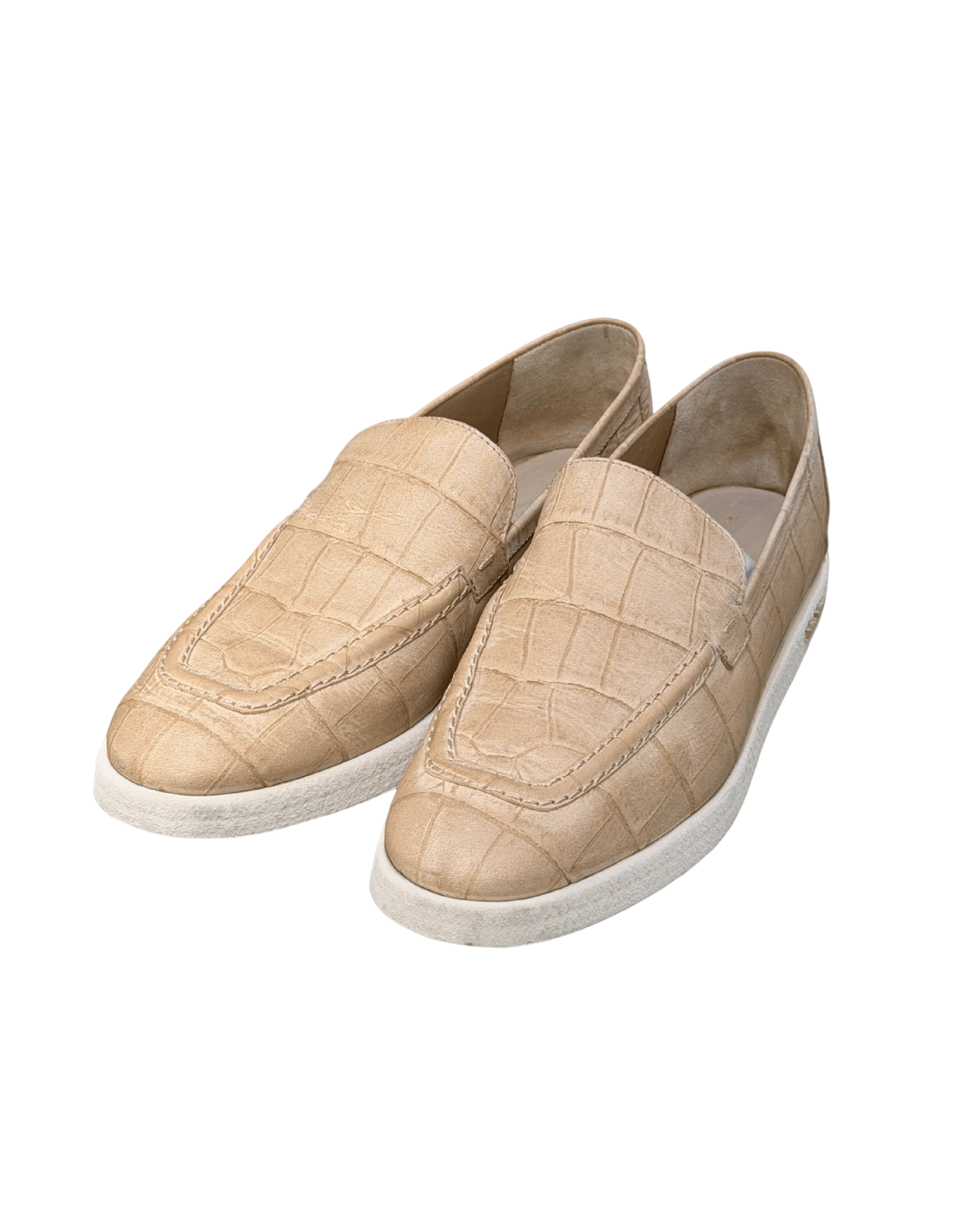 MOCASSINI MAXMARA PELLE EFFETTO COCCO