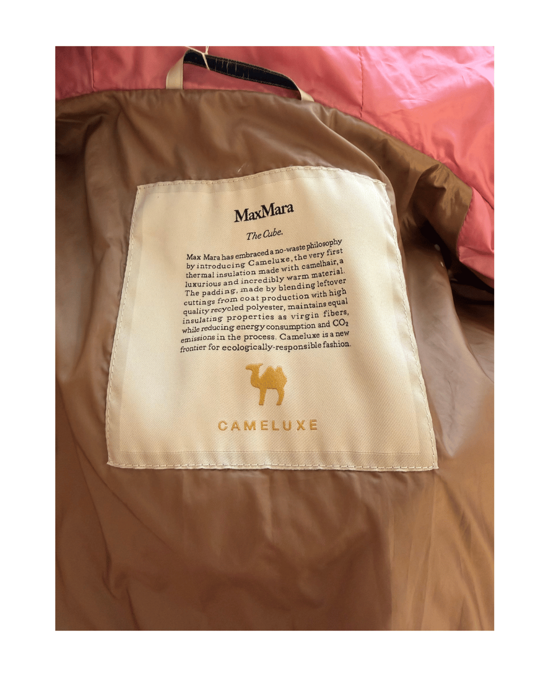 GIACCA IMPERMEABILE ROSA MAXMARA
