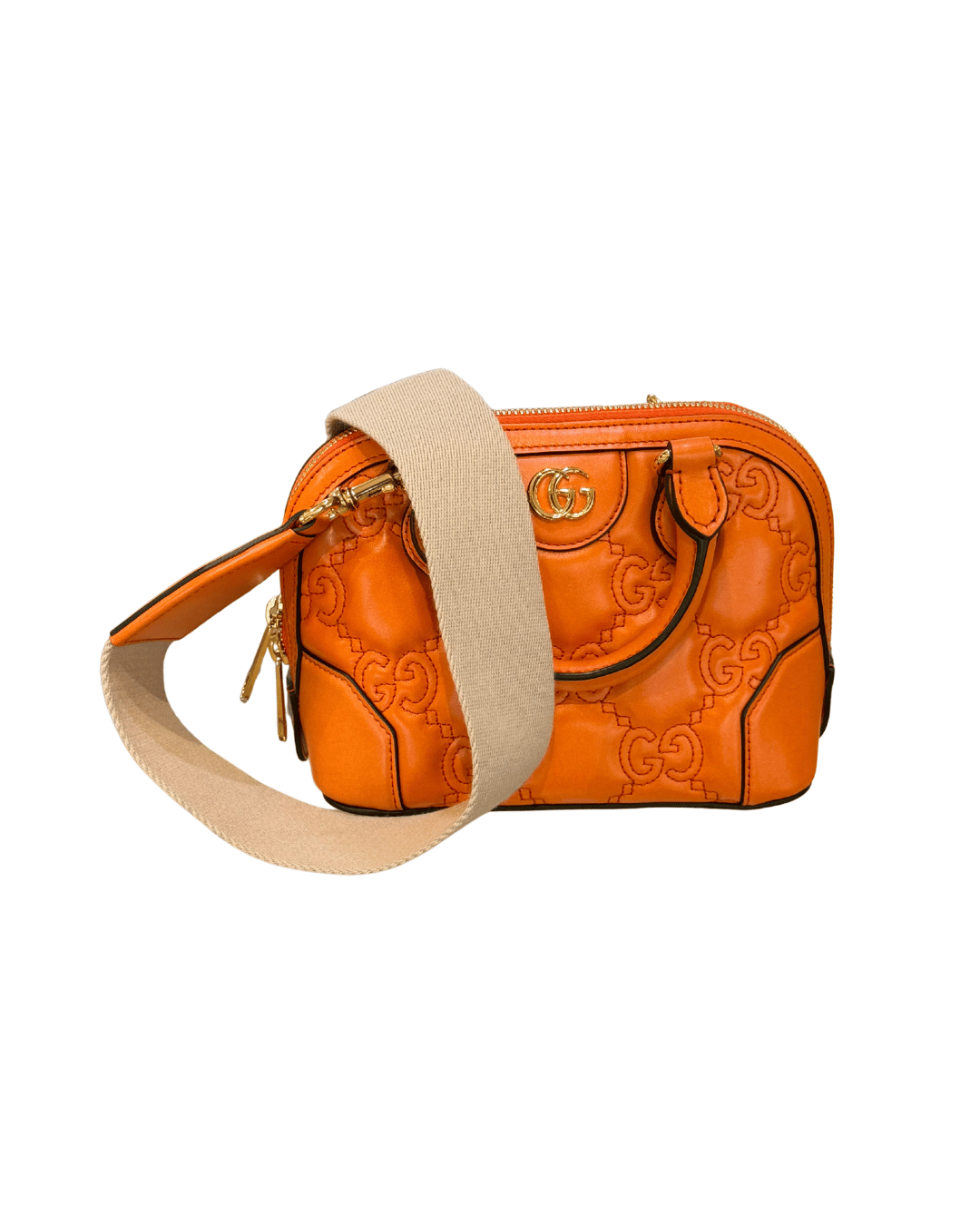MINI BORSA GUCCI ARANCIONE GG ARANCIONE