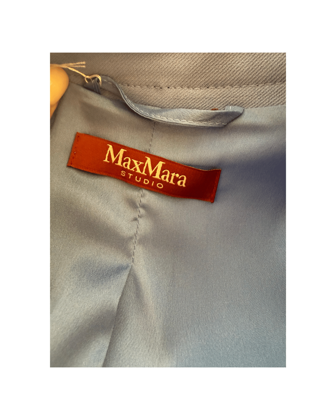 BLAZER MAXMARA DOPPIPETTO AZZURRO Tg 42
