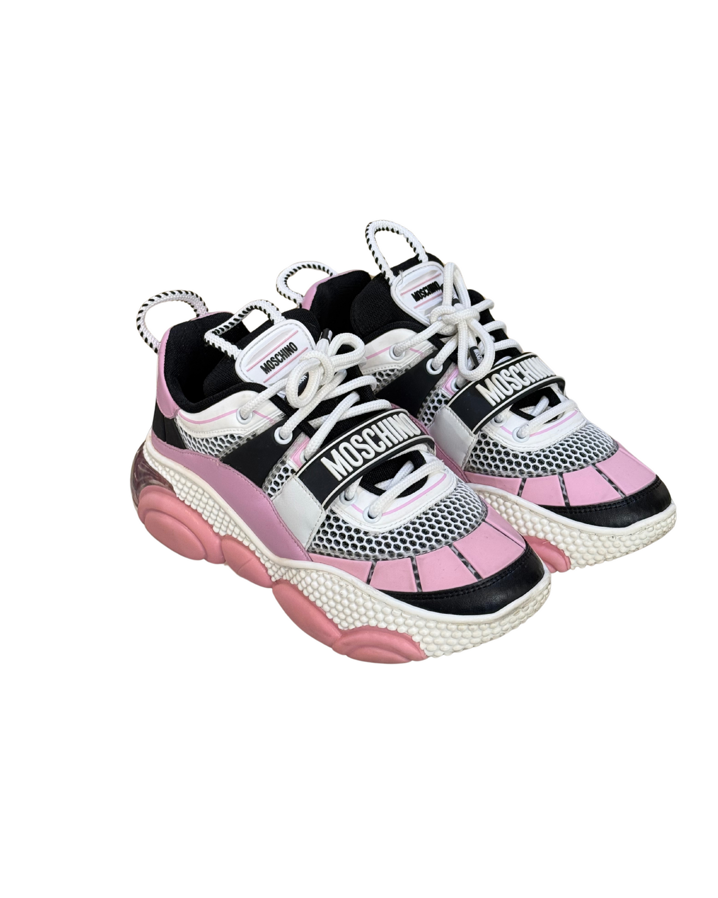SNEAKERS DI MOSCHINO PINK TEDDY POP