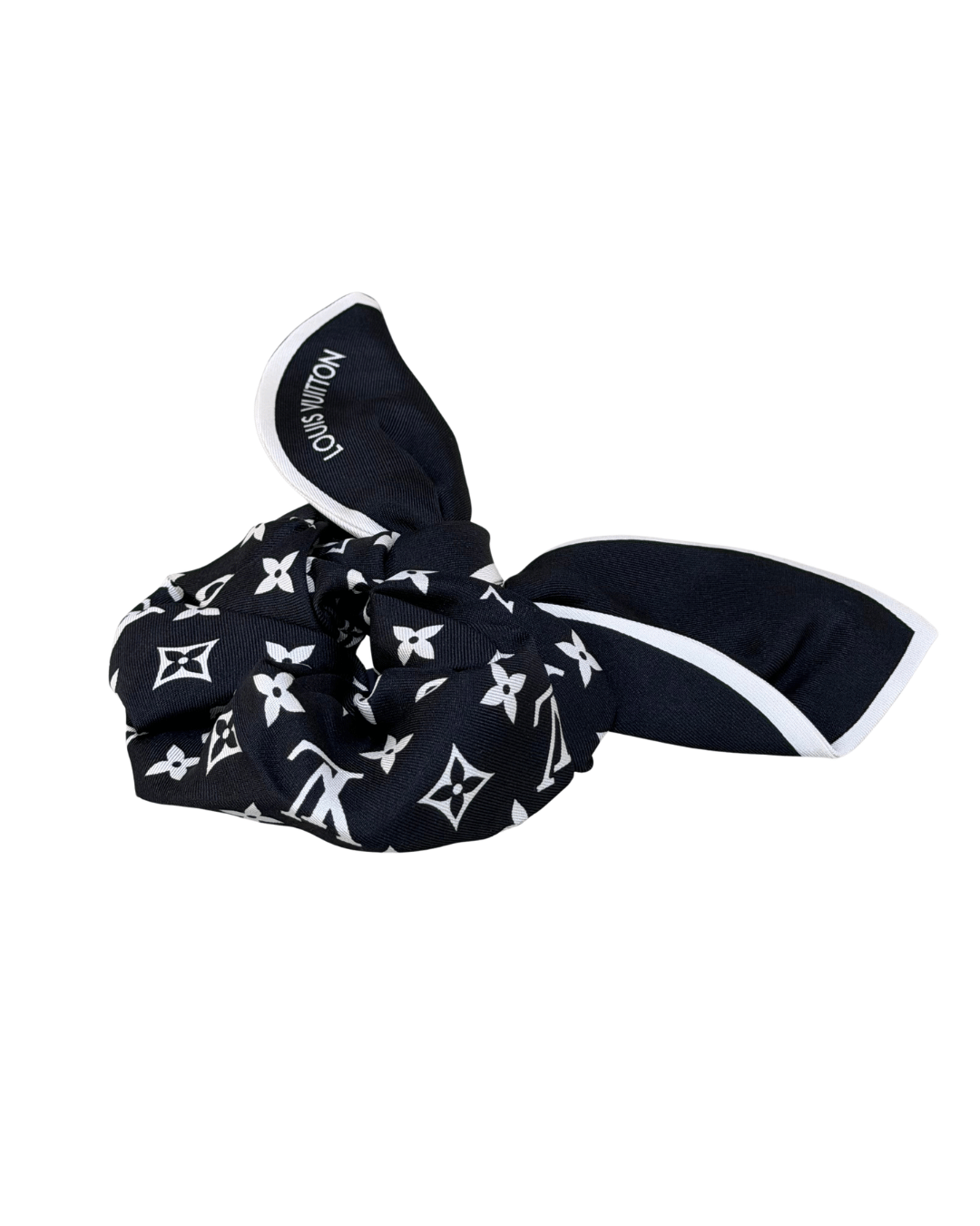 ELASTICO CAPELLI LOUIS VUITTON BIANCO E NERO