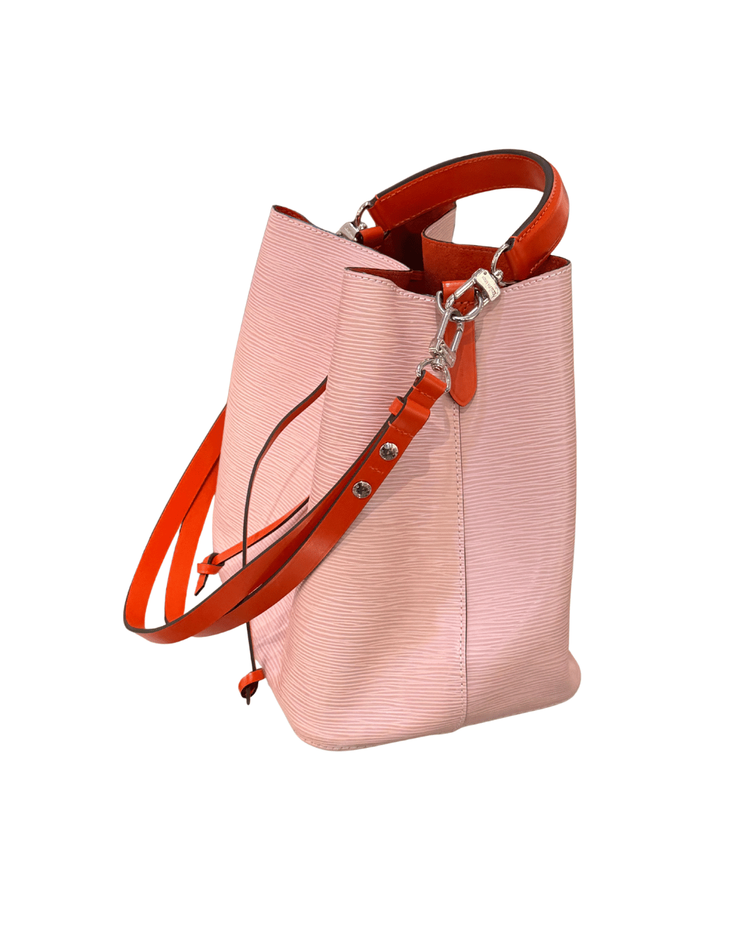 NEONOE LOUIS VUITTON PELLE EPI ROSA E RIFINITURE CORALLO