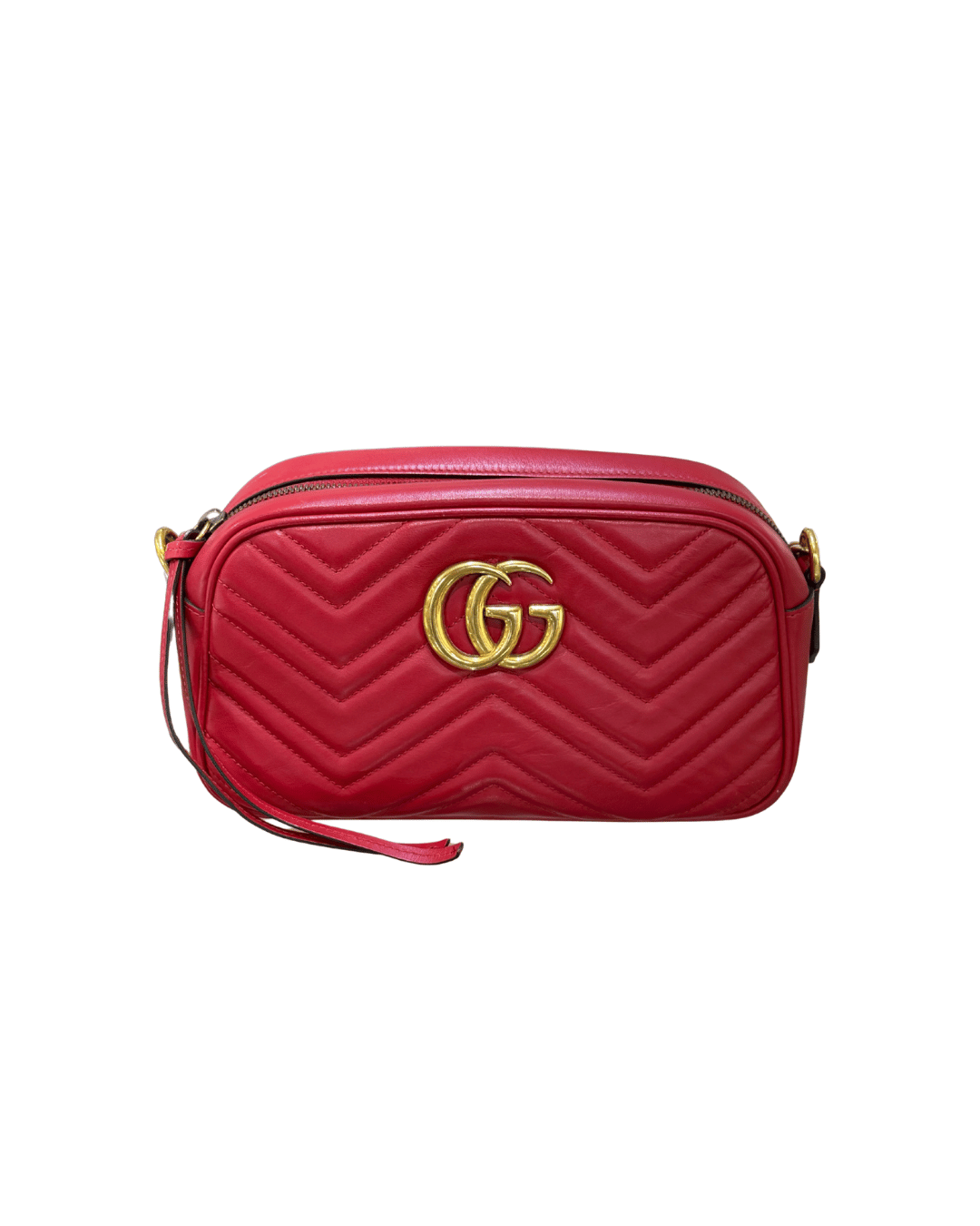 GUCCI CAMERA BAG ROSSA CON SCATOLA