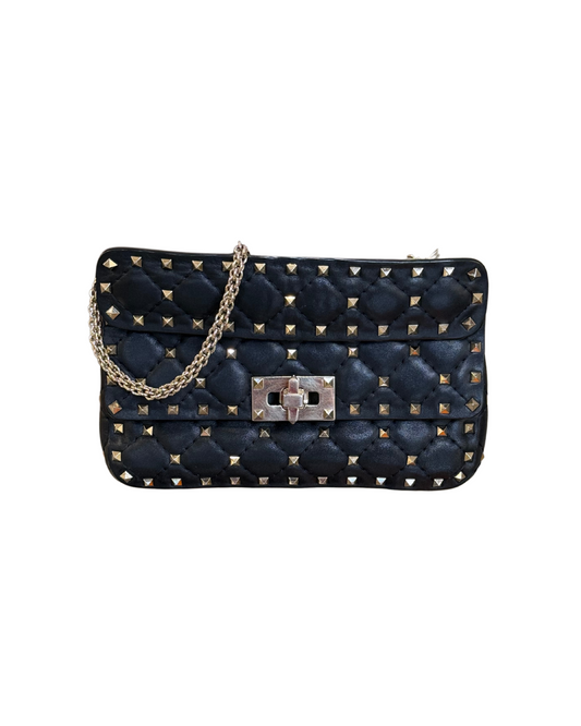 SPIKE SMALL NERA VALENTINO