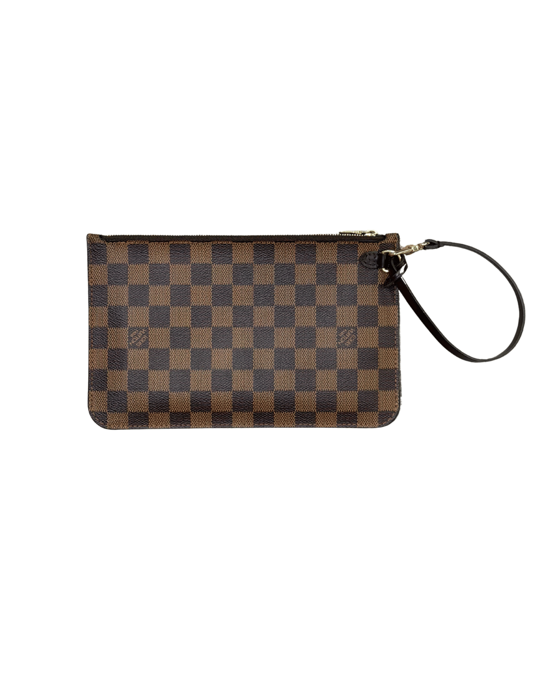 POCHETTE PIATTA LOUIS VUITTON DAMIER EBENE
