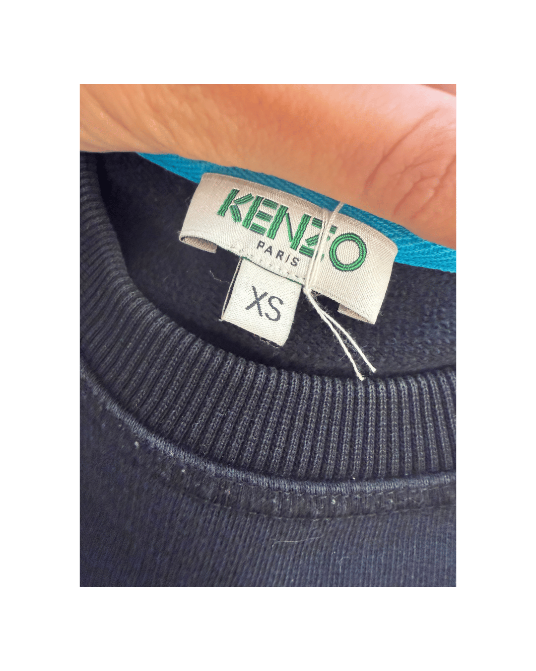 FELPA KENZO NERA TG XS