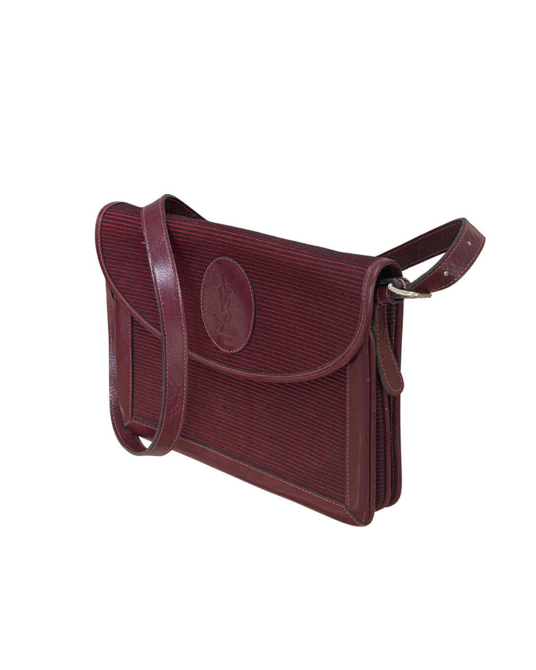 POCHETTE VINTAGE YSL BORDEAUX
