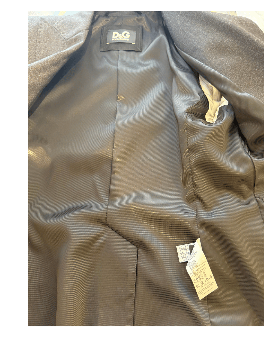 GIACCA SARTORIALE D&G GRIGIA Tg 40