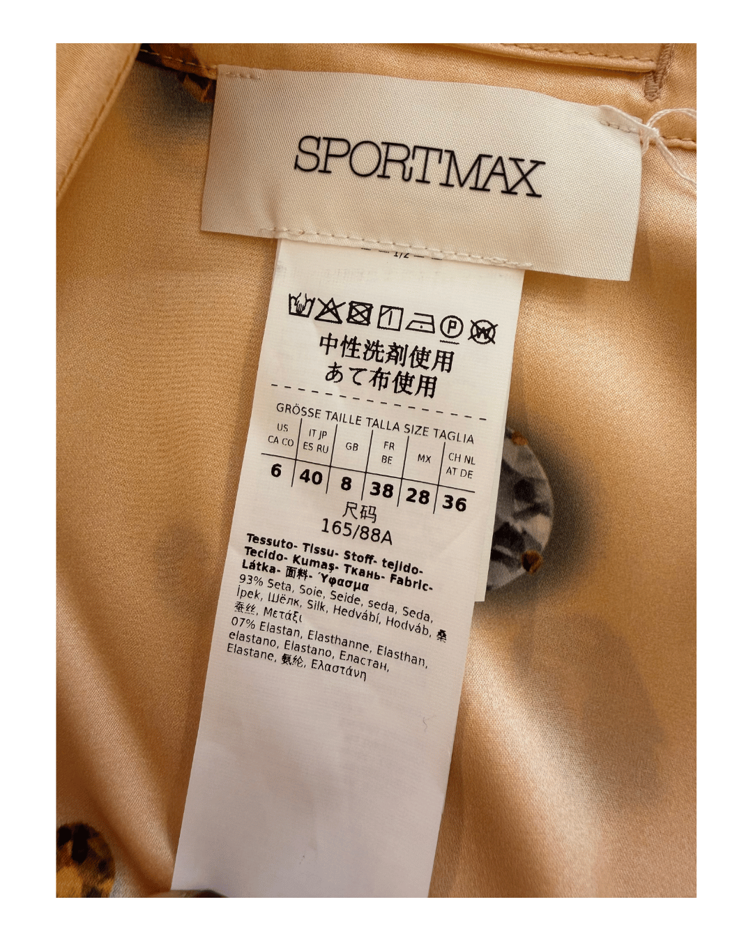 CAMICIA SPORTMAX TRAMA DIAMANTI Tg 40