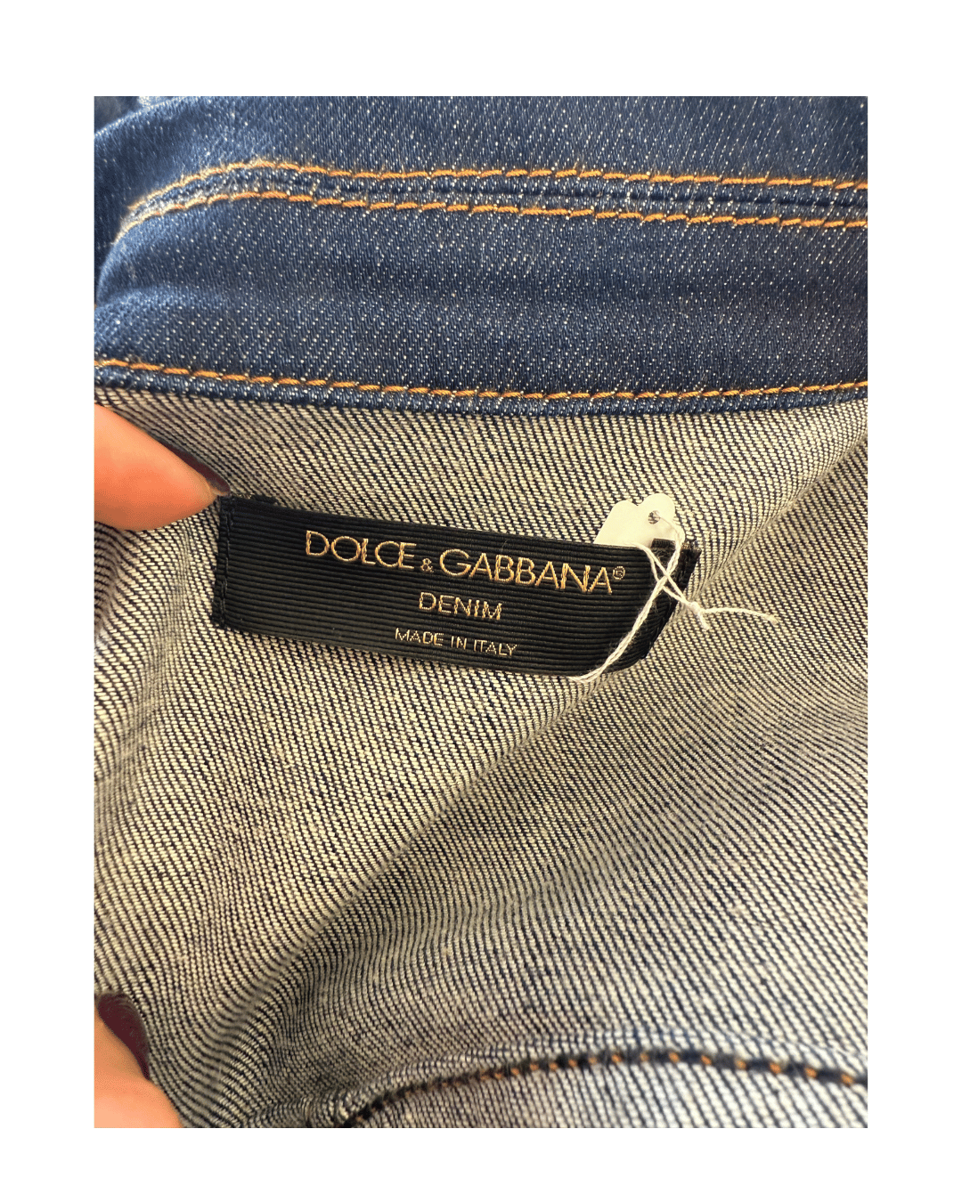 GIACCA DENIM DOLCE&GABBANA