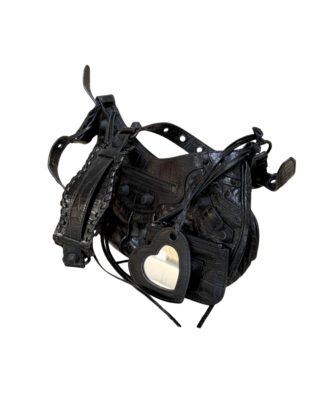 BALENCIAGA LE CAGOLE TRACOLLA NERA