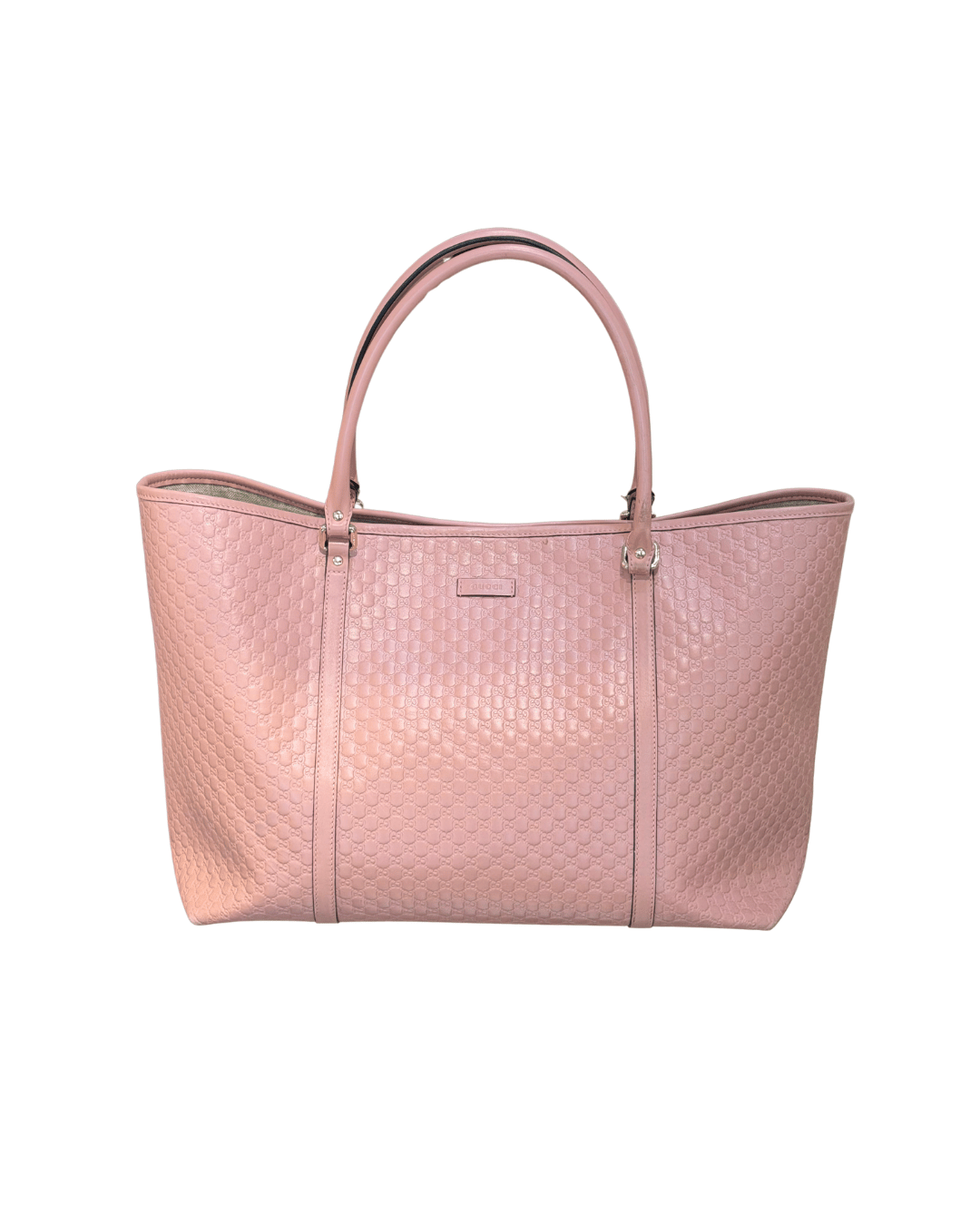 SHOPPER GUCCI GUCCISSIMA PELLE ROSA