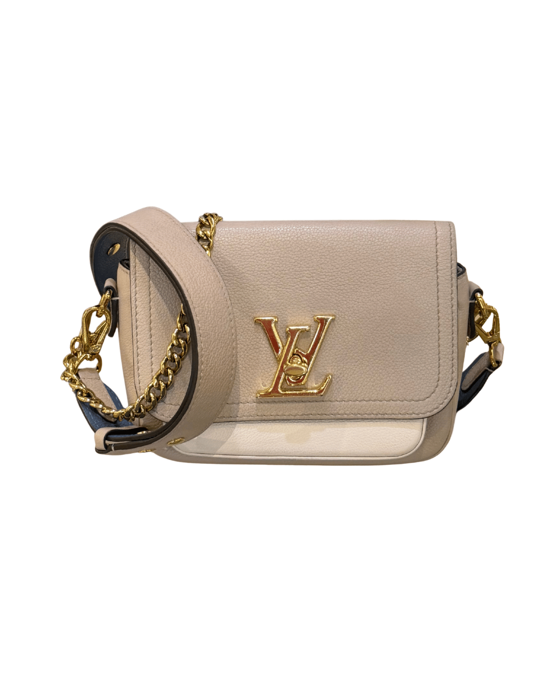LOCKME EVER MINI LOUIS VUITTON TRICOLORE PELLE