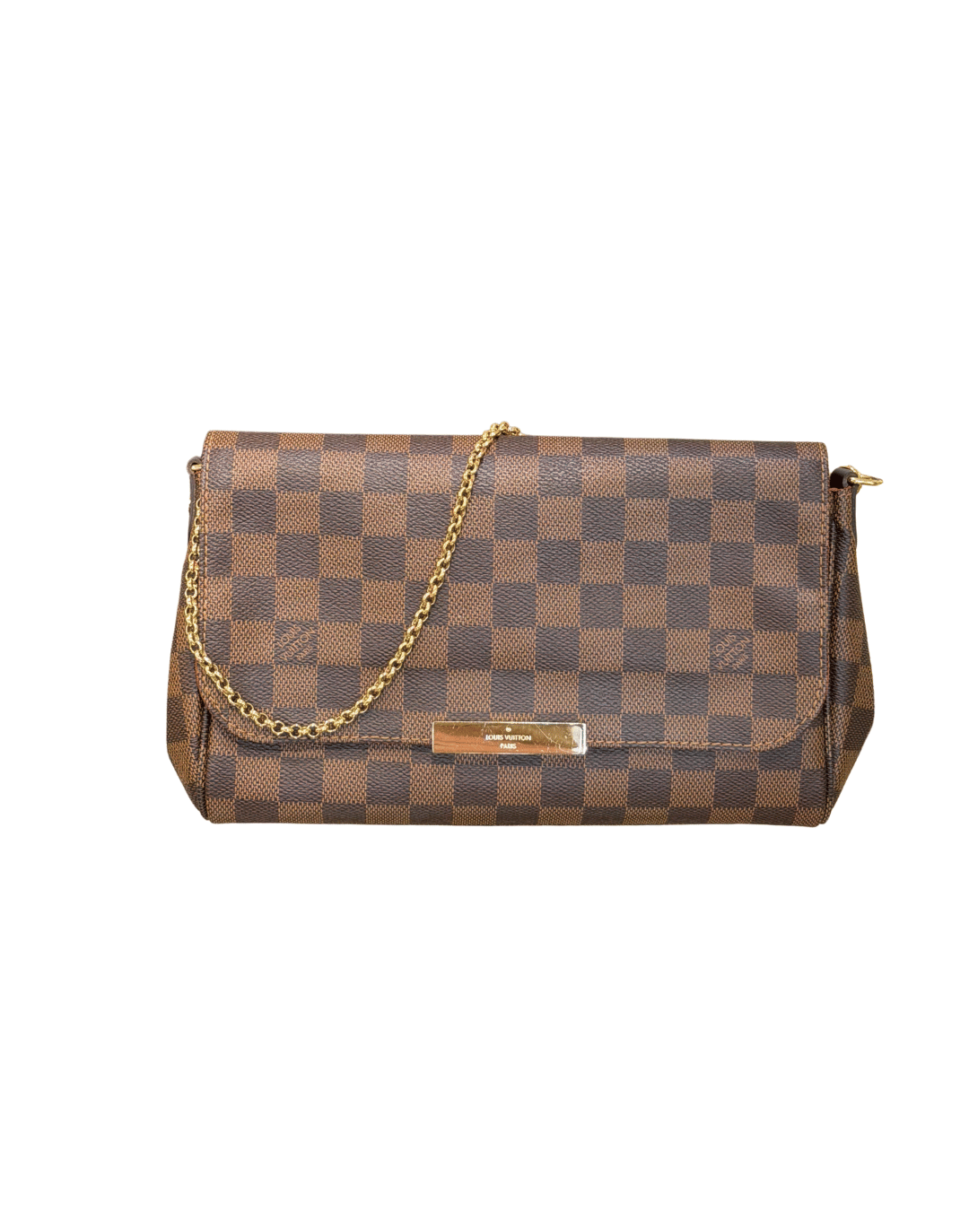 POCHETTE FAVORITE MM DAMIER EBENE LOUIS VUITTON