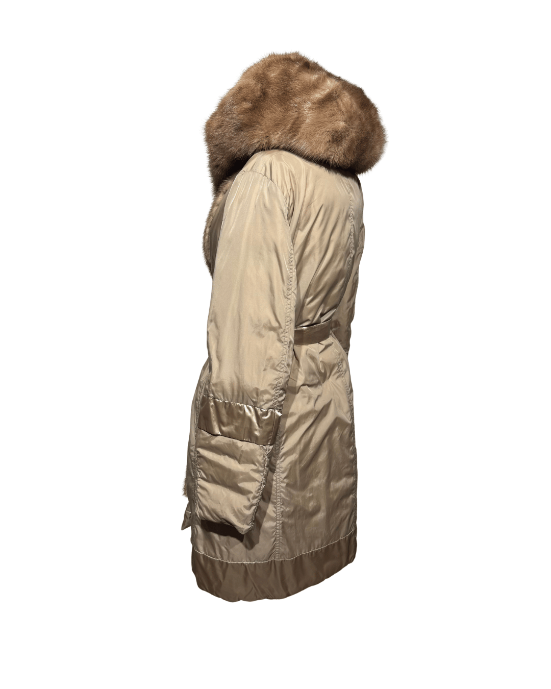 PIUMINO DOUBLE FACE MAXMARA CON VISONE