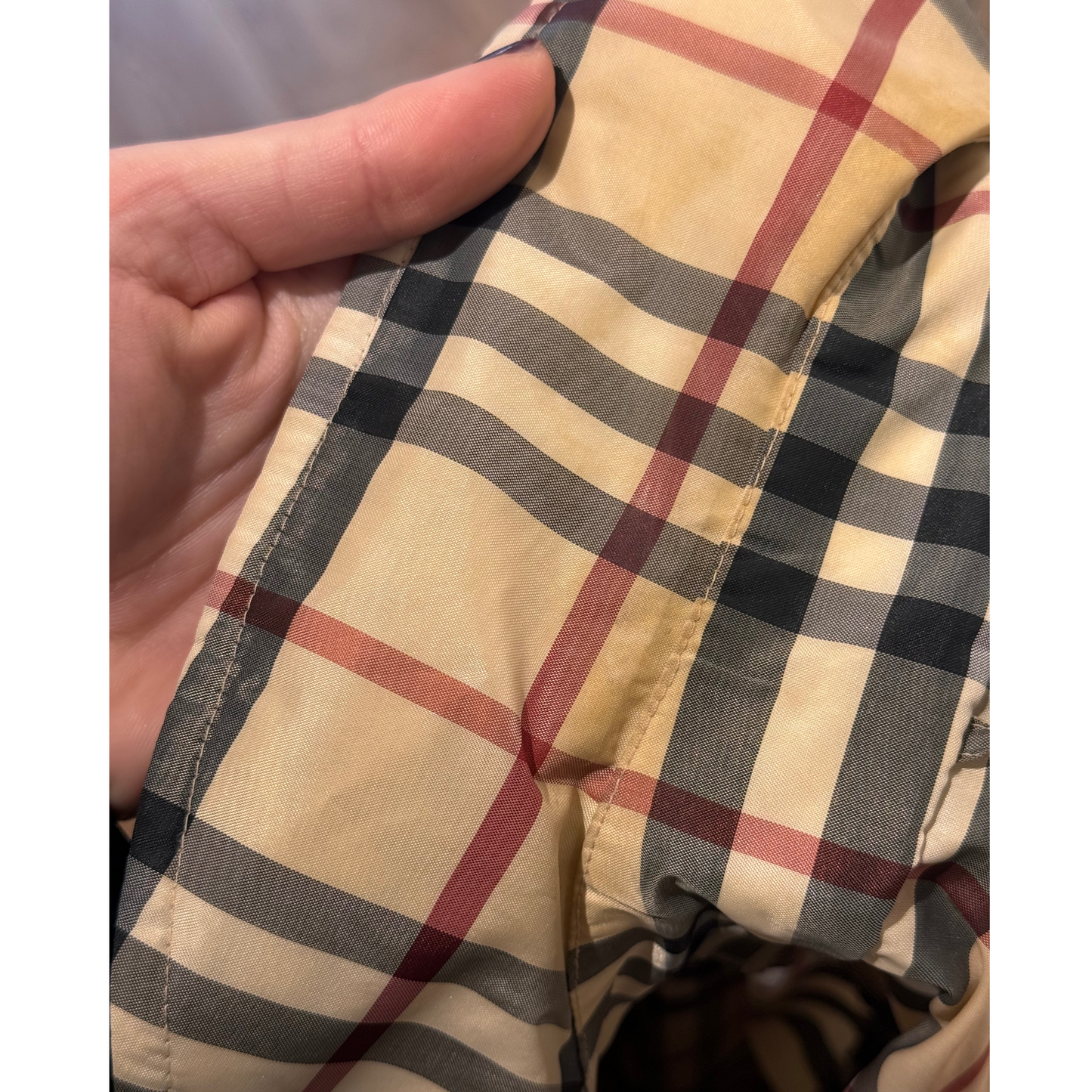 IMPERMEABILE BURBERRY TARTAN