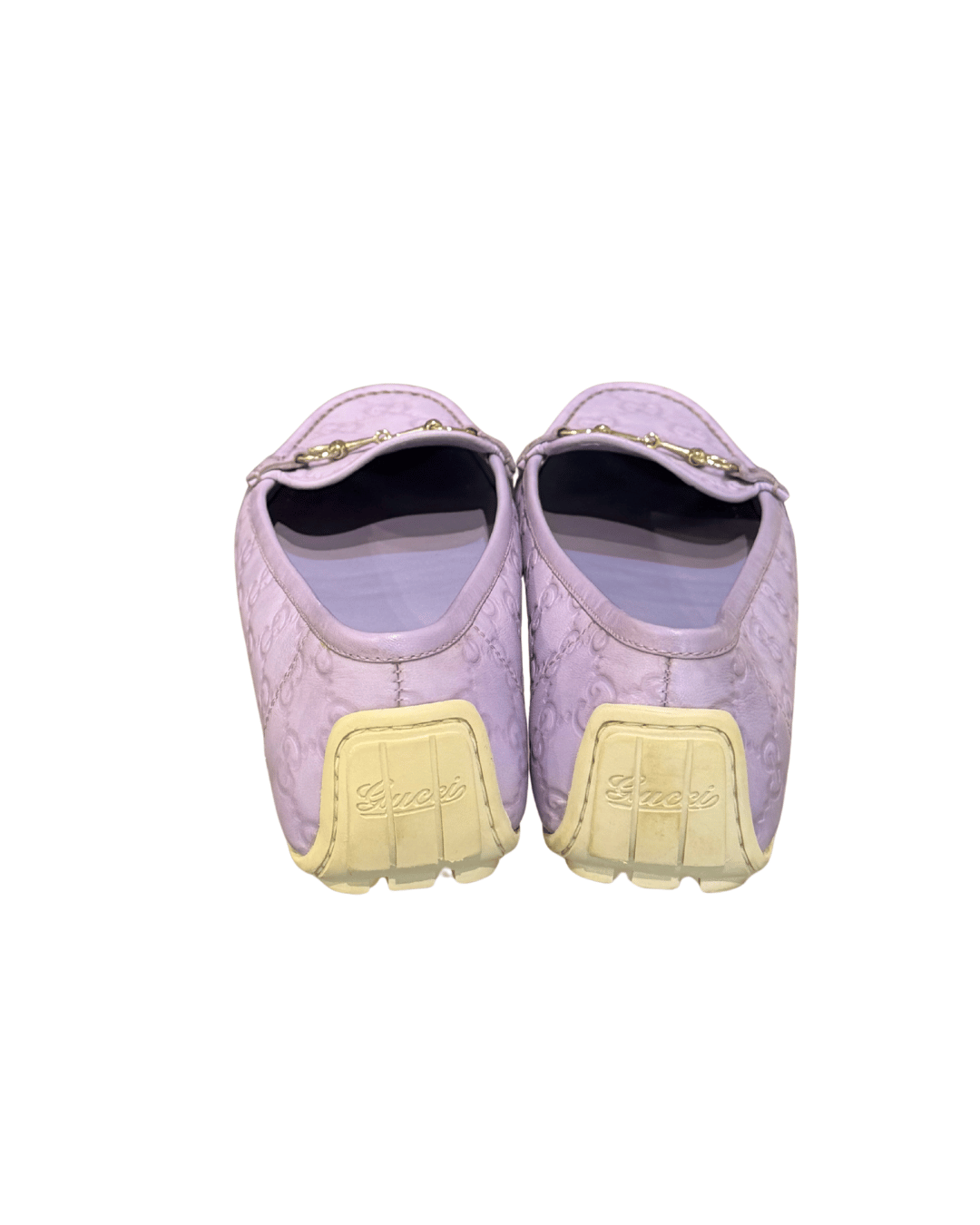 MOCASSINI GUCCI HORSEBIT PELLE LILLA Nr 40