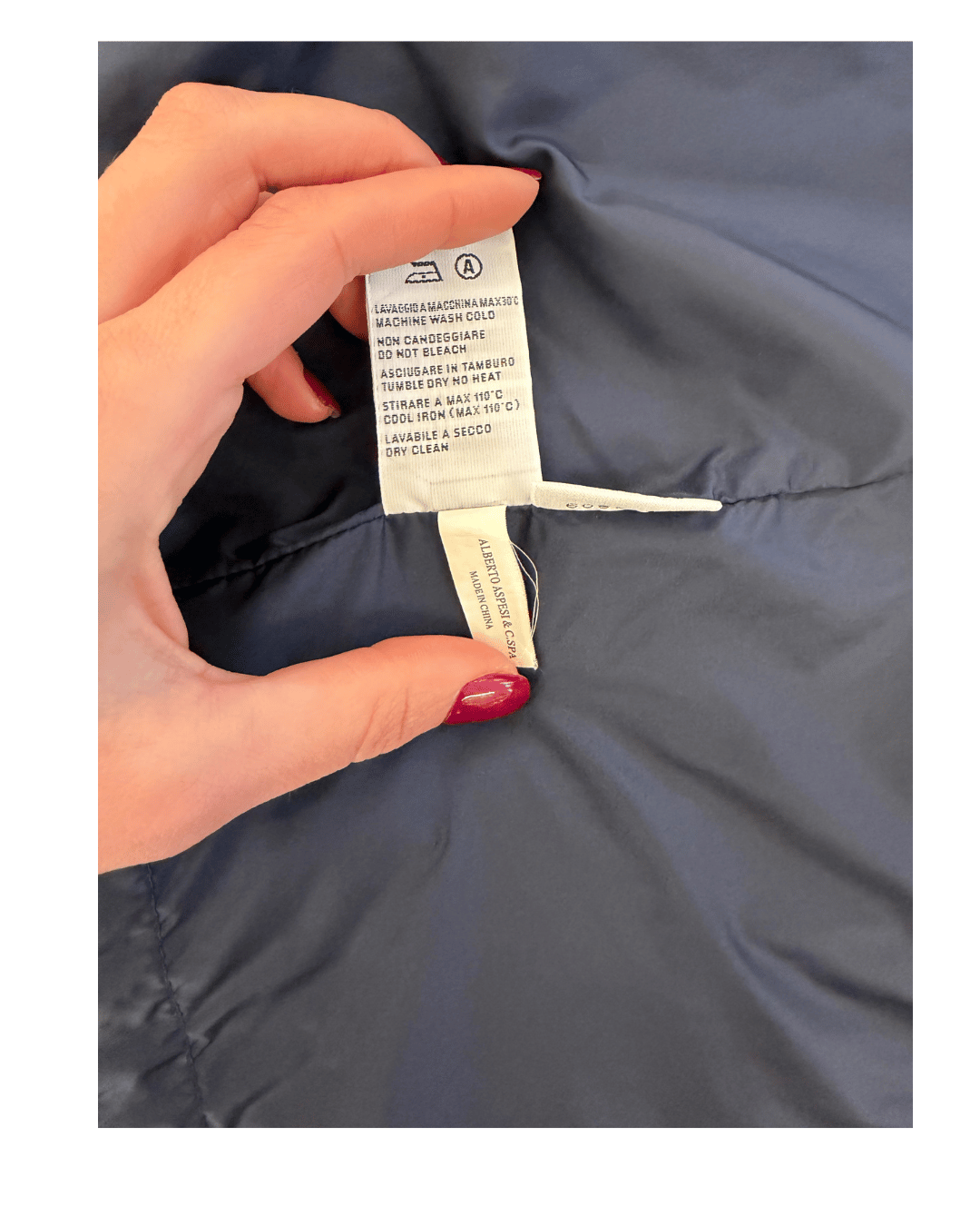 GIACCA ASPESI BLU 100 GRAMMI