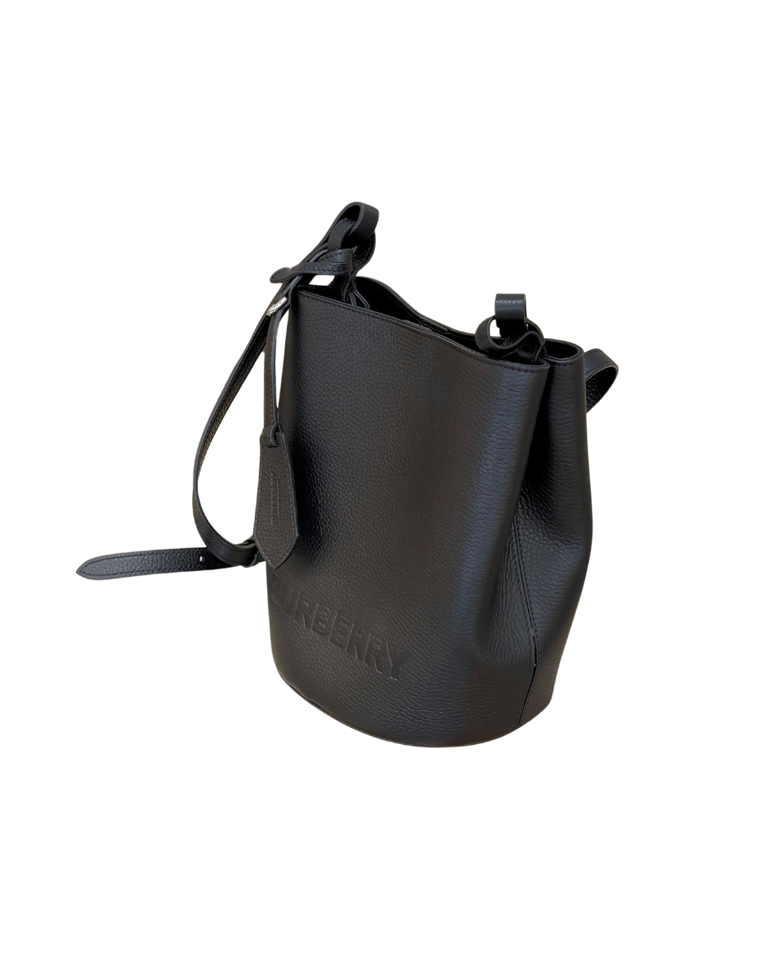 SECCHIELLO BURBERRY PELLE NERA