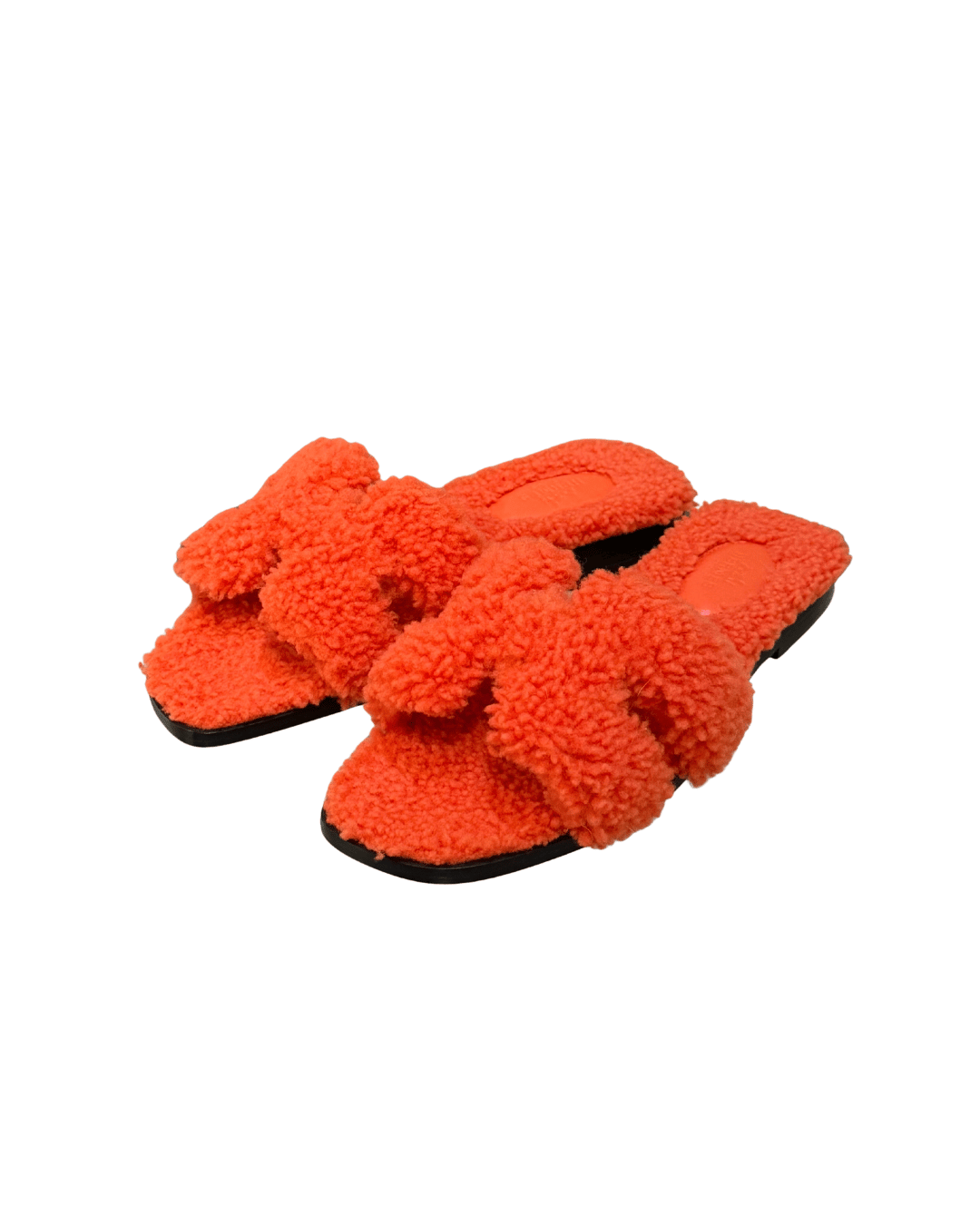 SANDALI ORAN SHEARLING ARANCIONI Nr 37